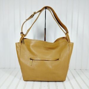 Via Spiga Camel Crossbody Bag